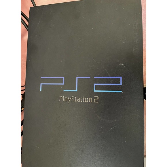 Sony PlayStation 2 PS2 Fat Console w/ 1 Controller Black